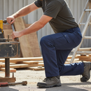 Premium Heavy Duty Work Trousers - Regular Length in Navy, Sizes 30-48" - High-Quality Professional Grade for Industrial and Commercial Applications