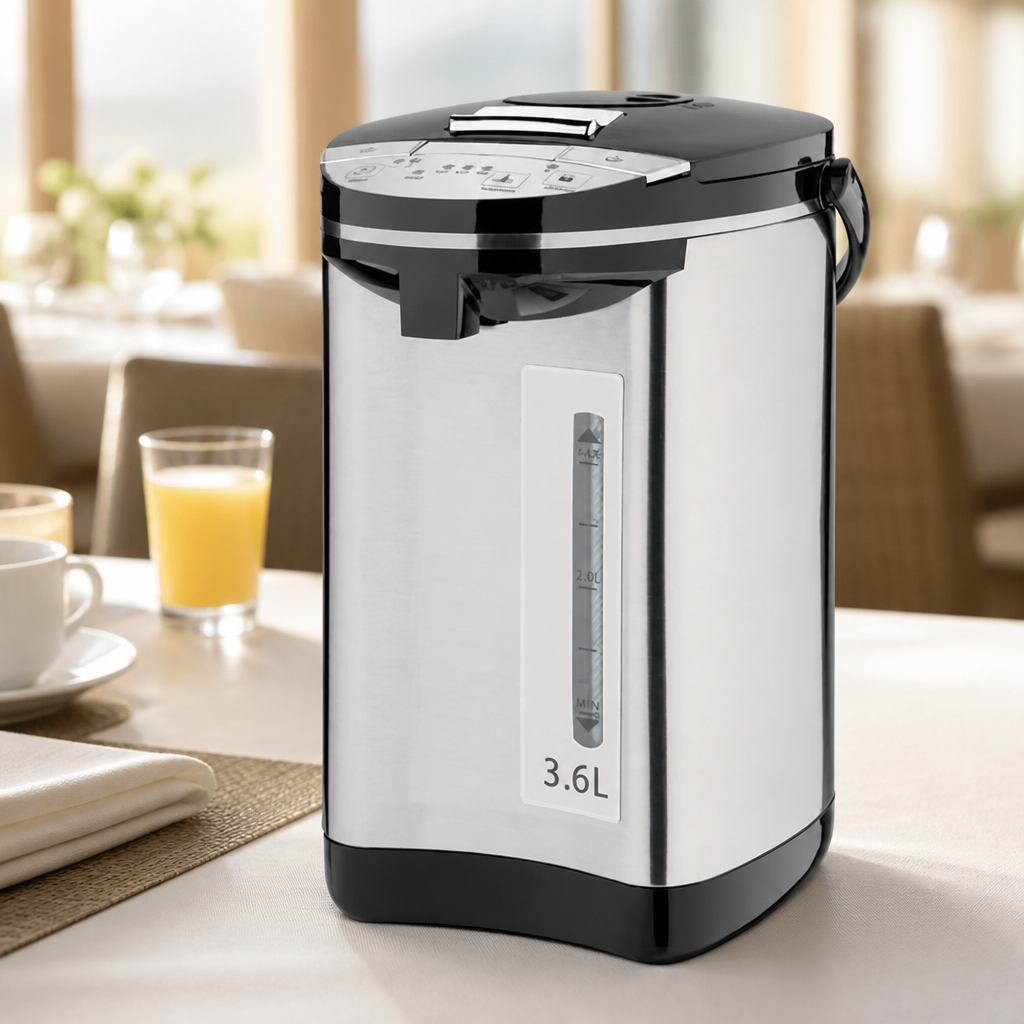 Commercial Electric Airpot 3.6Ltr Water Urn with Gauge