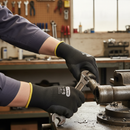Premium PVC-HPT Foam Coated Nylon Lined Gloves with High Grip and Antimicrobial Finish