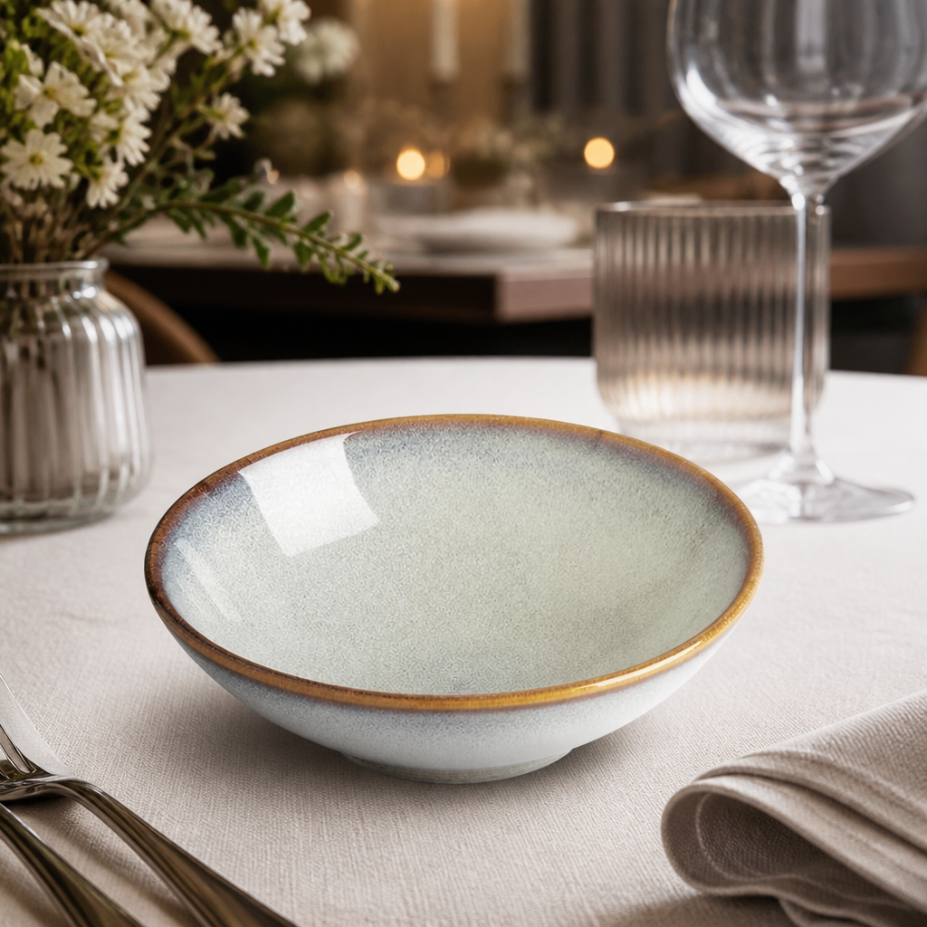 Commercial Coupe Bowls 155mm 9oz Porcelain Grey 6 Pack