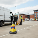 Premium 50CM No Waiting Cone - Durable Traffic Control Solution for Clear Signage