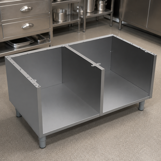Stainless Steel Commercial Stand for 1200mm Countertop Models