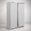 Commercial Double Door Fridge 744Ltr Stainless Steel