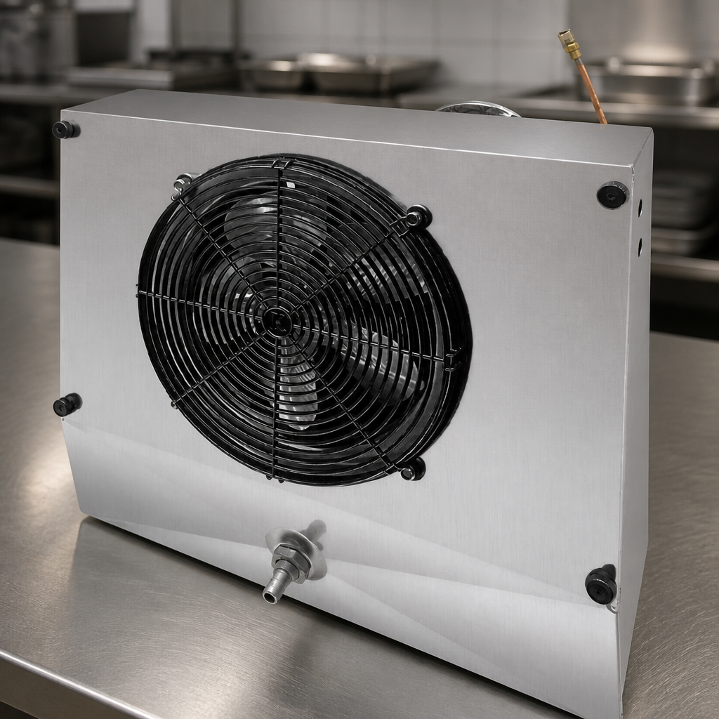 Commercial Upright Fridge Evaporator Group 500mm Height