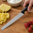 HACCP Approved Commercial Serrated Pastry Knife 25.4cm