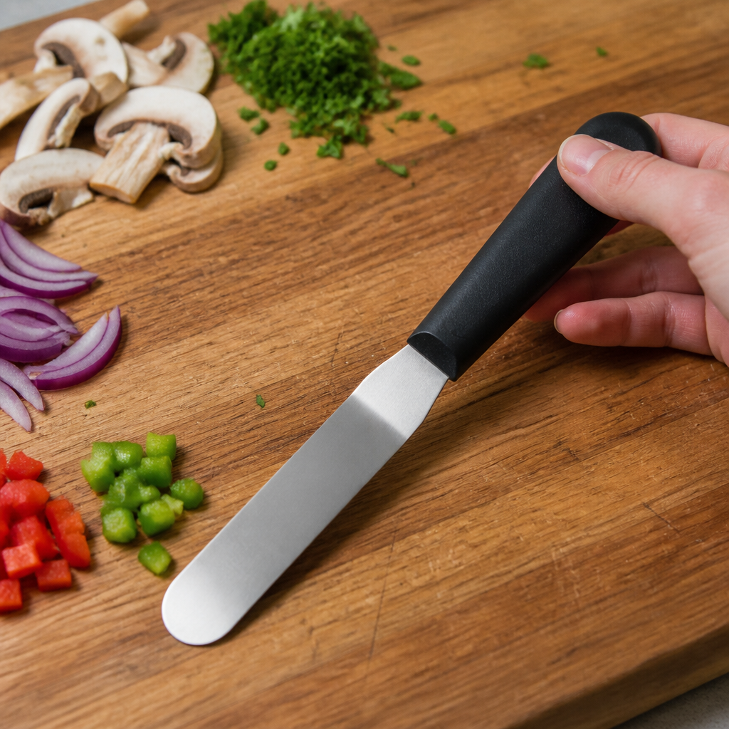 10.3cm Commercial Pastry Knife with Flexible Stainless Steel Blade