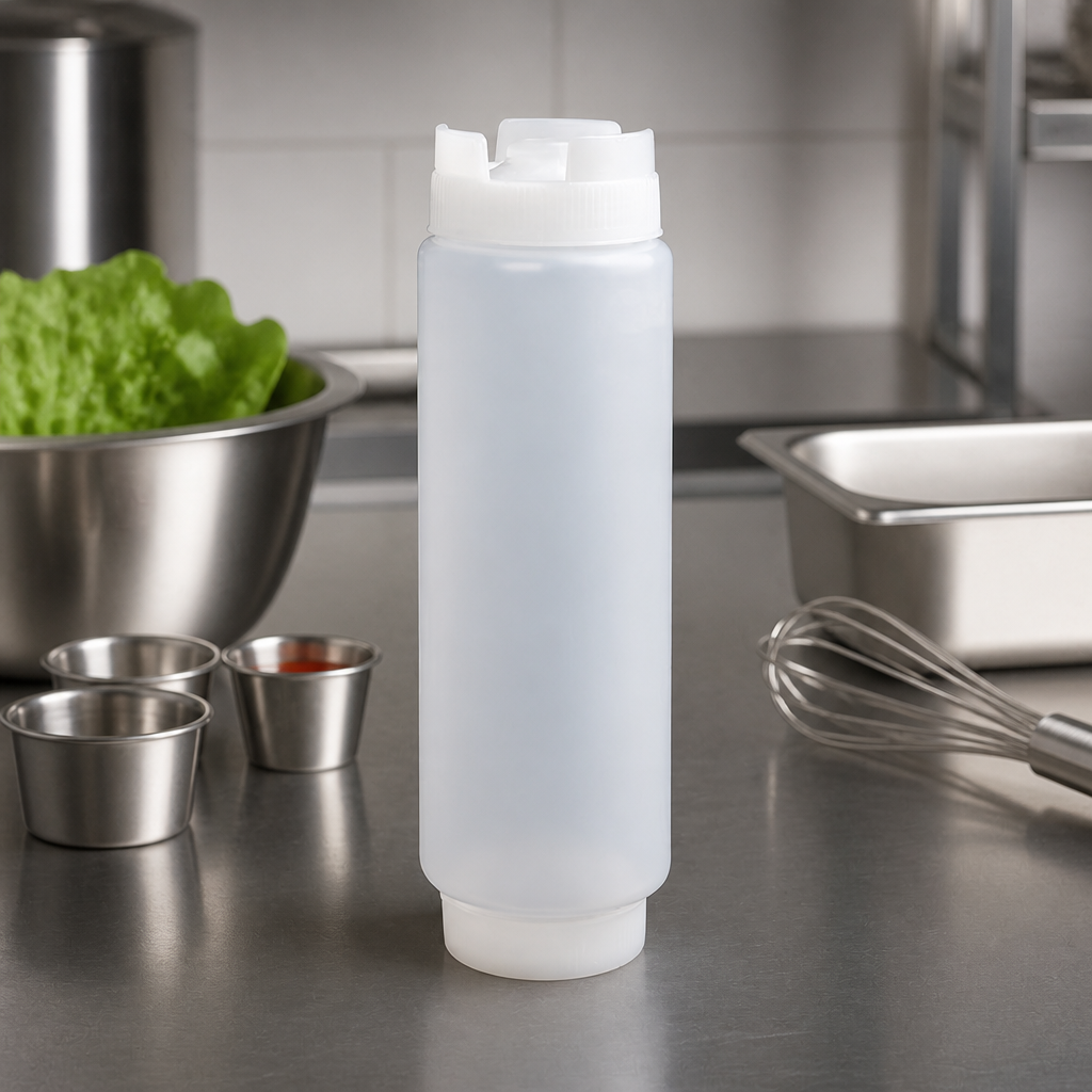 16oz Commercial Squeeze Bottle for Sauces and Condiments