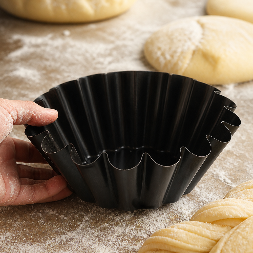Non-Stick Brioche Mould 120mm for commercial baking