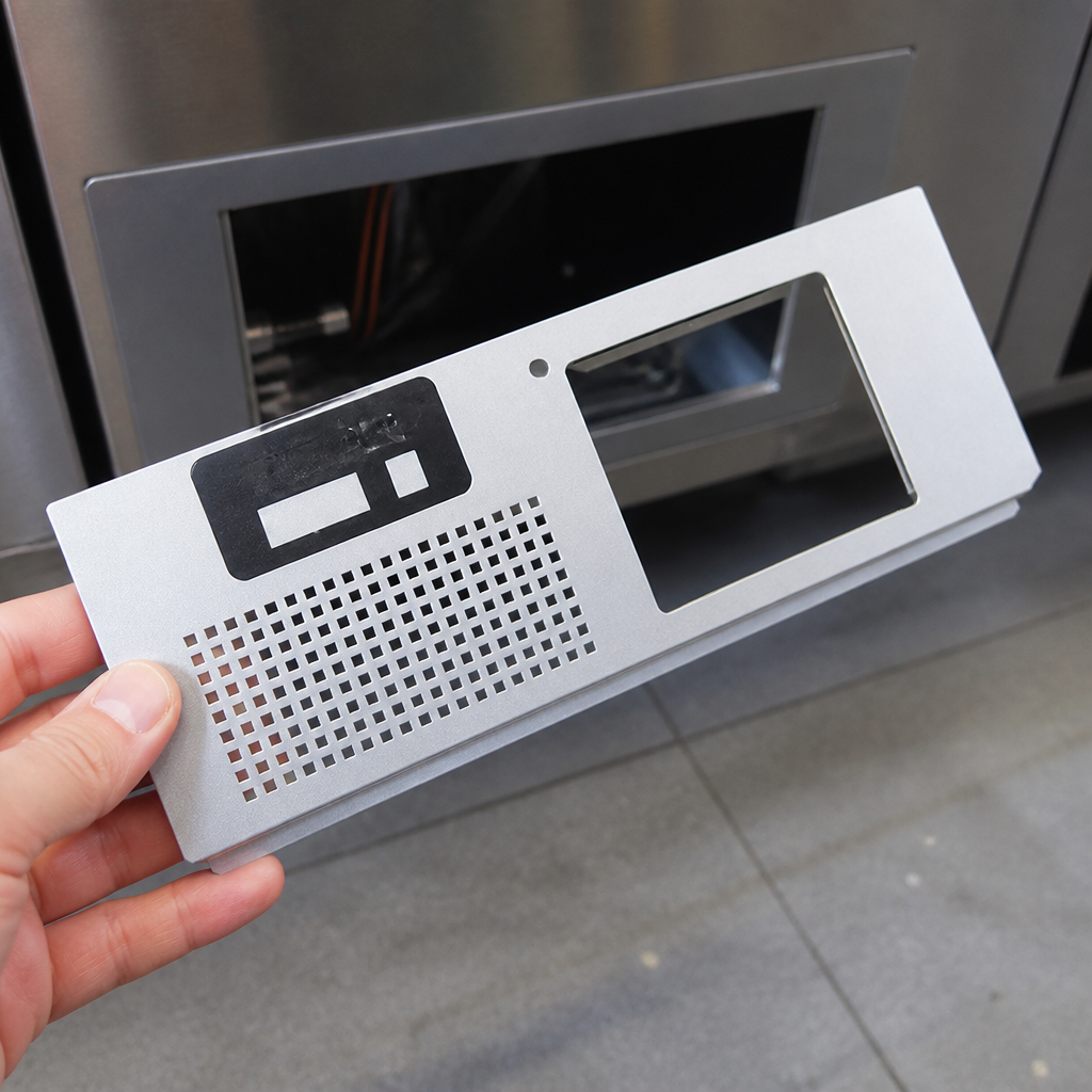 Commercial Under Counter Fridge Front Panel Stainless Steel 258mm