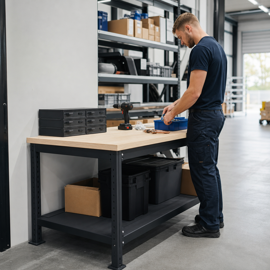 Additional 650 x 650mm Worktop for Workbench
