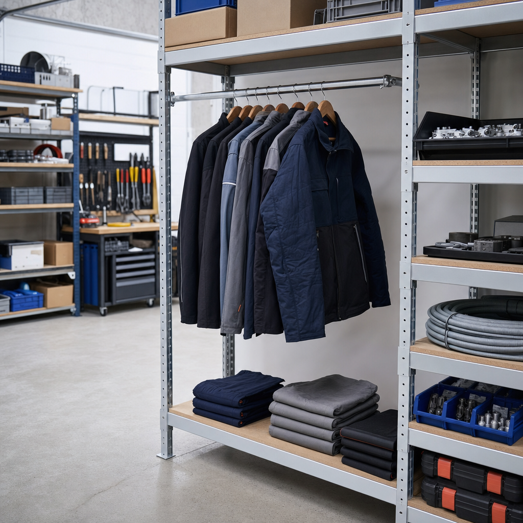 Additional Hanging Rail for Garment Shelving Racks