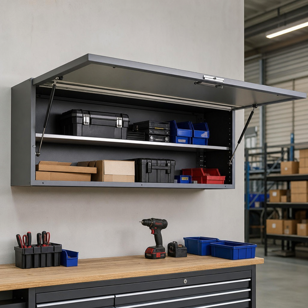 Additional Shelf for Wall Cupboard with Lift-Up Door