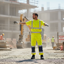 Premium High Visibility Two Tone Jogger with Reflective Tape and Adjustable Fit for Enhanced Comfort and Durability in Various Work Environments