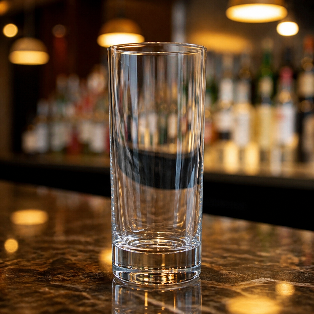 Commercial Hi Ball Glasses 330ml Clear 24 Pack