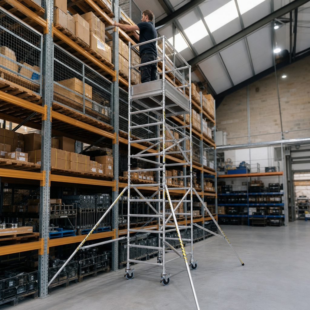 Adjustable Aluminium Scaffold Access Tower