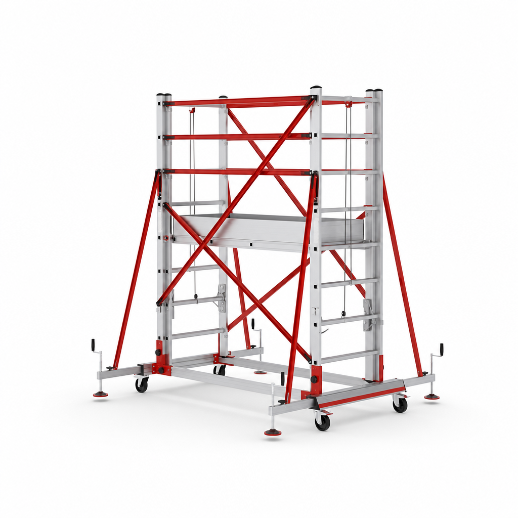 Adjustable Aluminium Scaffold Access Tower