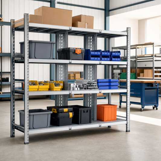 Adjustable Catering Shelving Bay with Removable Shelves