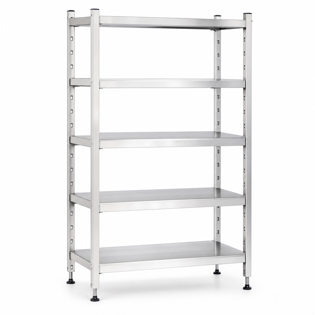 Adjustable Catering Shelving Bay with Removable Shelves