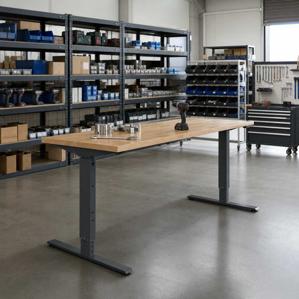 Adjustable Height Workbench 2000 x 800mm
