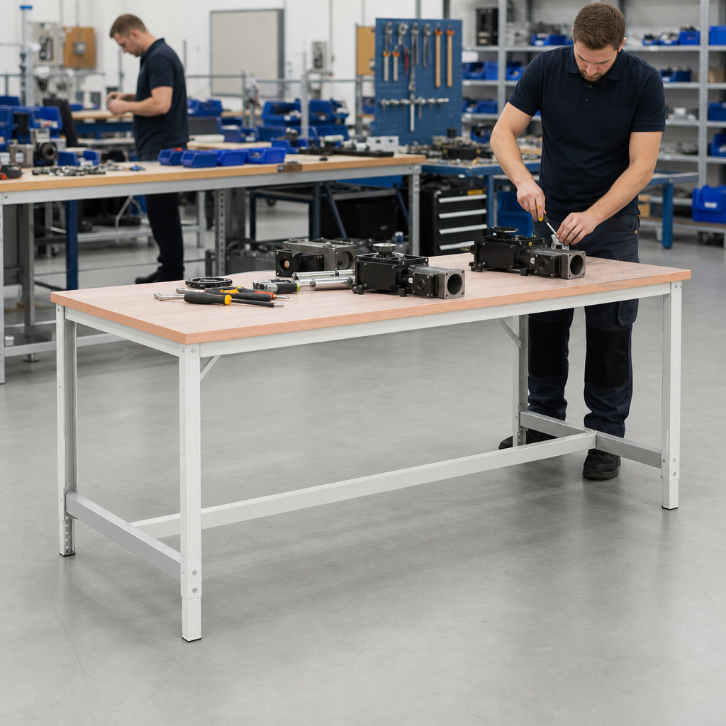 Adjustable Height Workbench 2000 x 800mm