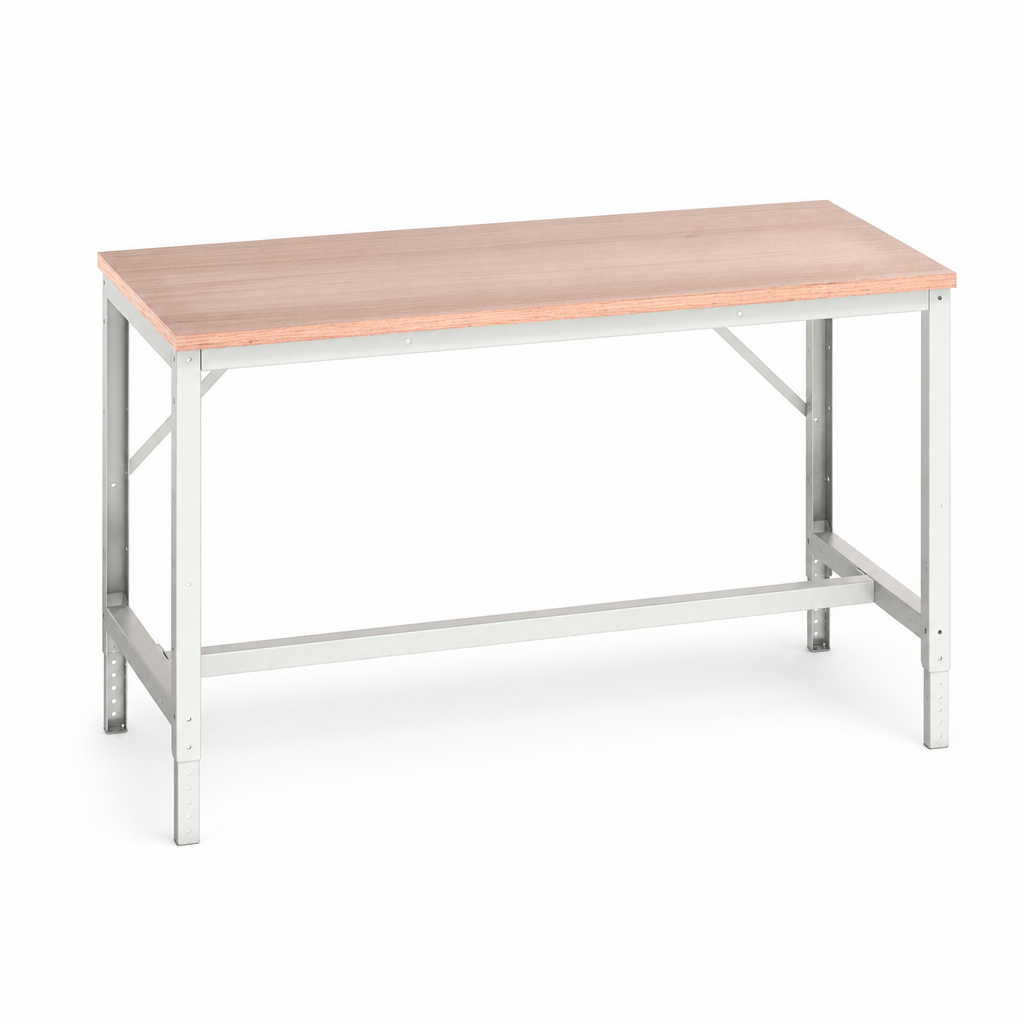 Adjustable Height Workbench with Choice of Worktop 1500x800mm