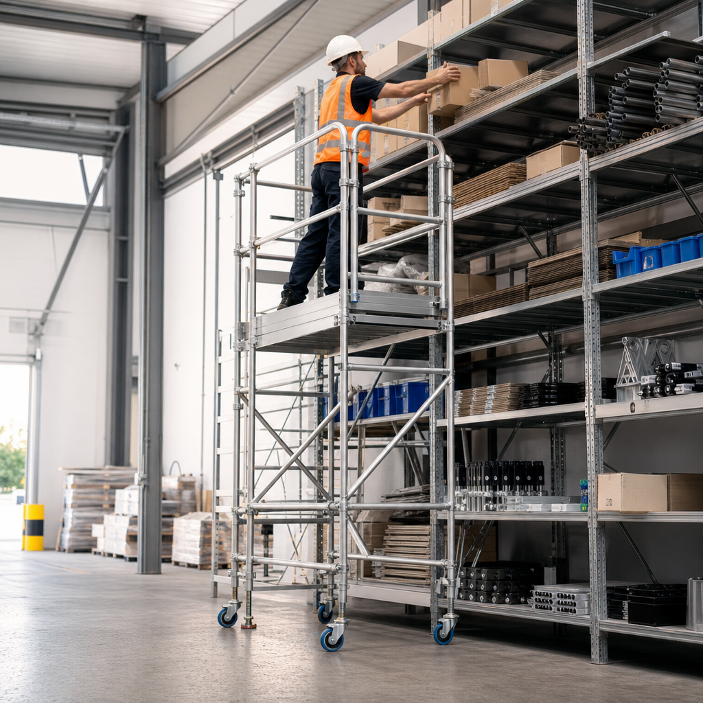 Adjustable Mobile Scaffold Tower Platform
