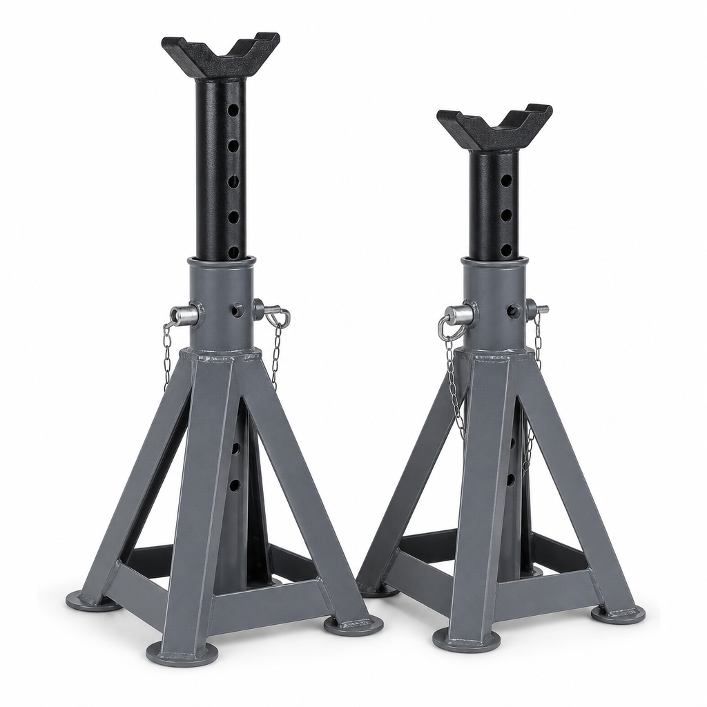 Adjustable Steel Trestle Stands for Heavy Loads