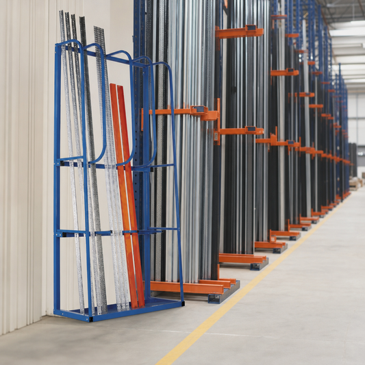 Adjustable Vertical Bar Storage Racks