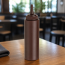 8oz Commercial Brown Squeeze Sauce Bottle for Easy Dispensing