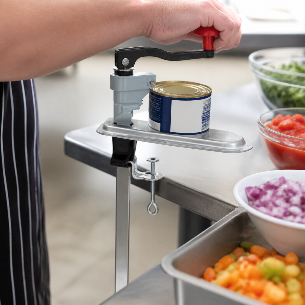 Commercial Bench Can Opener for 16 Inch Cans