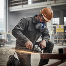 Premium Half Mask Respirator with A1-P3 Filters - Medium/Large for Dust, Mists, and Organic Gases Protection