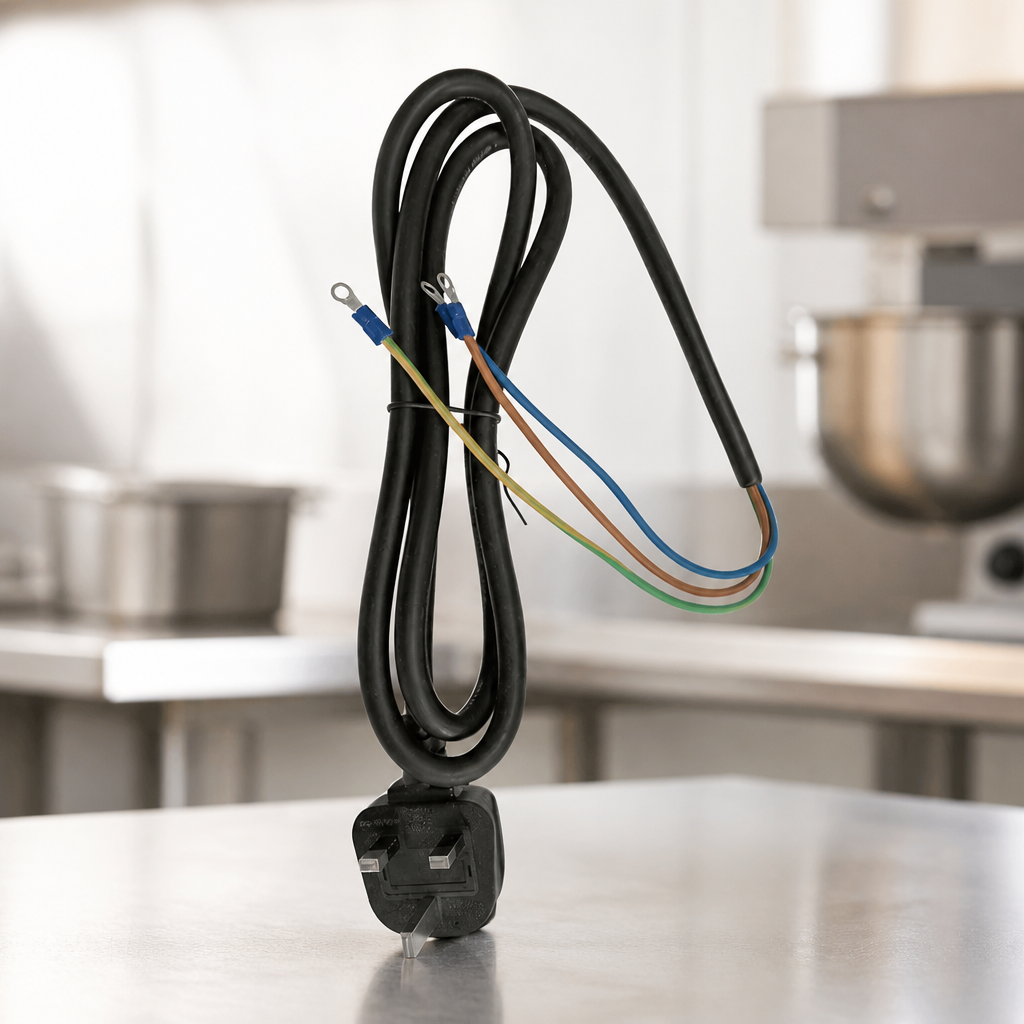 Genuine Replacement Power Cord for Commercial Induction Hobs