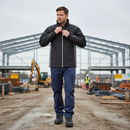 Premium Two Tone 3 Layer Softshell Jacket - Durable, Breathable Protection for Work Settings