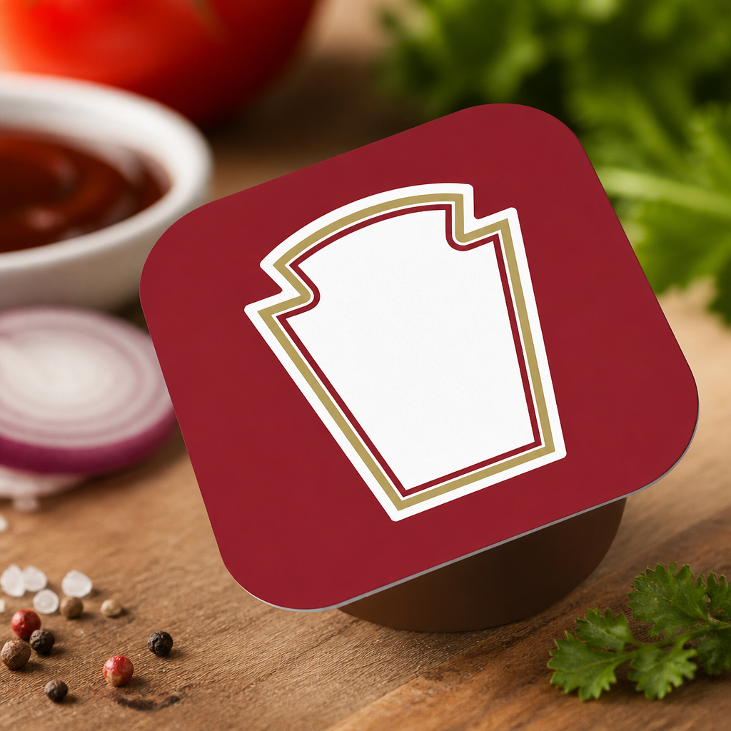 Commercial Sauce Dip Pots 25ml - 100 Pack for Catering