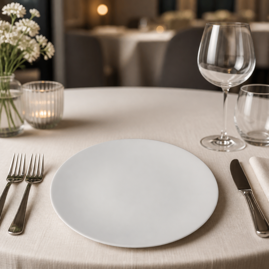 Commercial Coupe Plates 270mm - 6 Pack Elegant Dinnerware