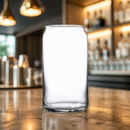 Commercial Can Beer Glasses 473ml 16oz Dishwasher Safe 6 Pack