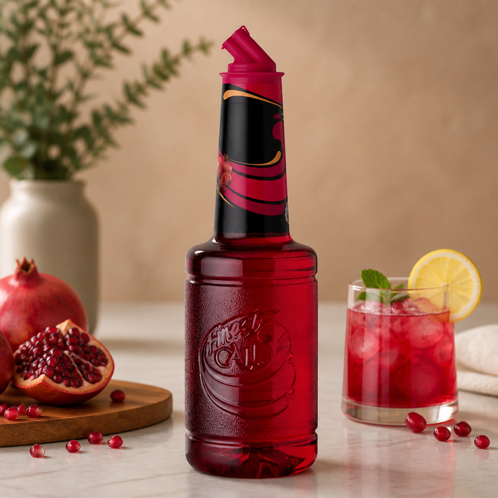 Premium Grenadine Syrup 1L for cocktails and mocktails