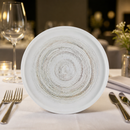 260mm Commercial Walled Plates - 6 Pack Super Vitrified Ceramic