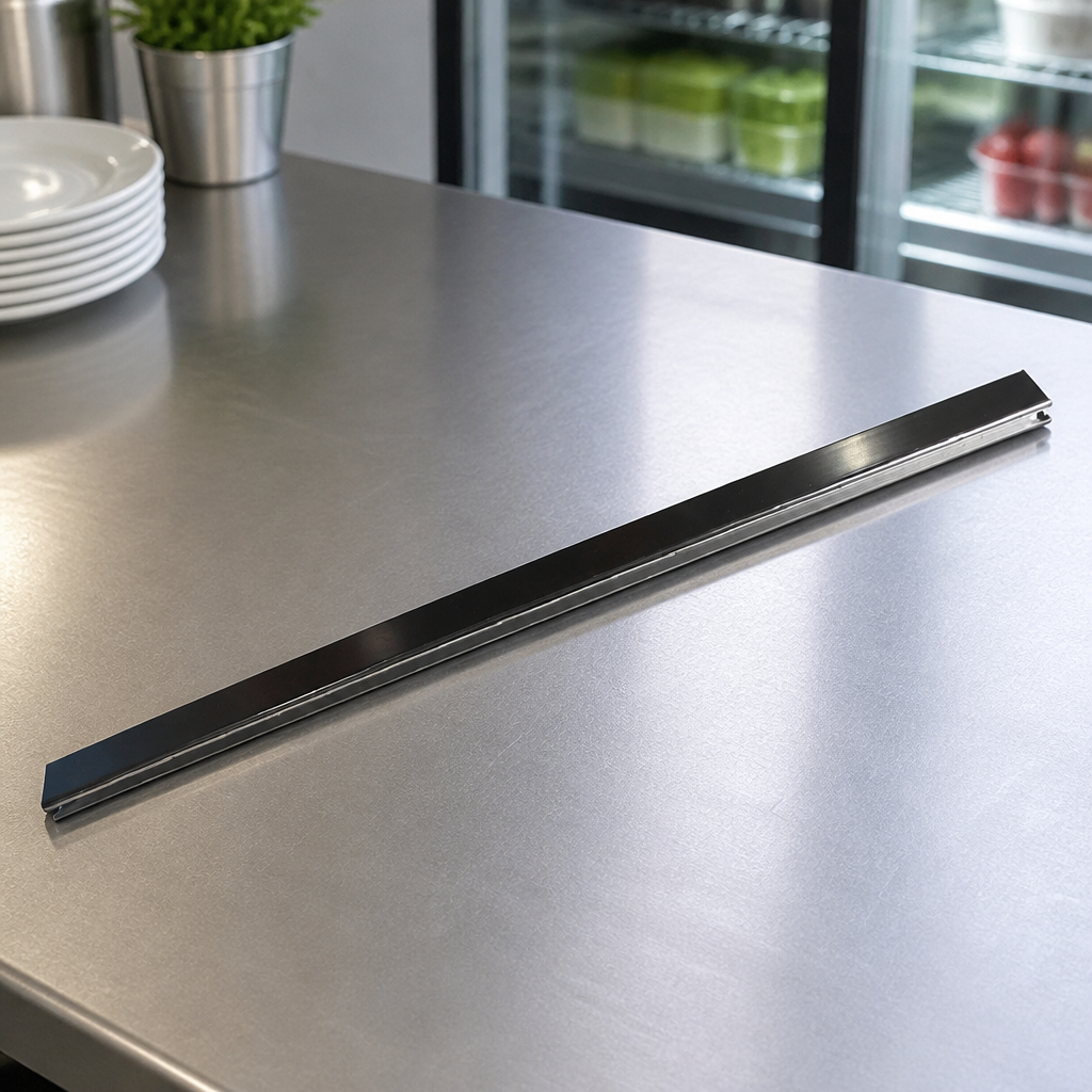 Commercial Multideck Lower Door Trim 11x437mm Aluminium