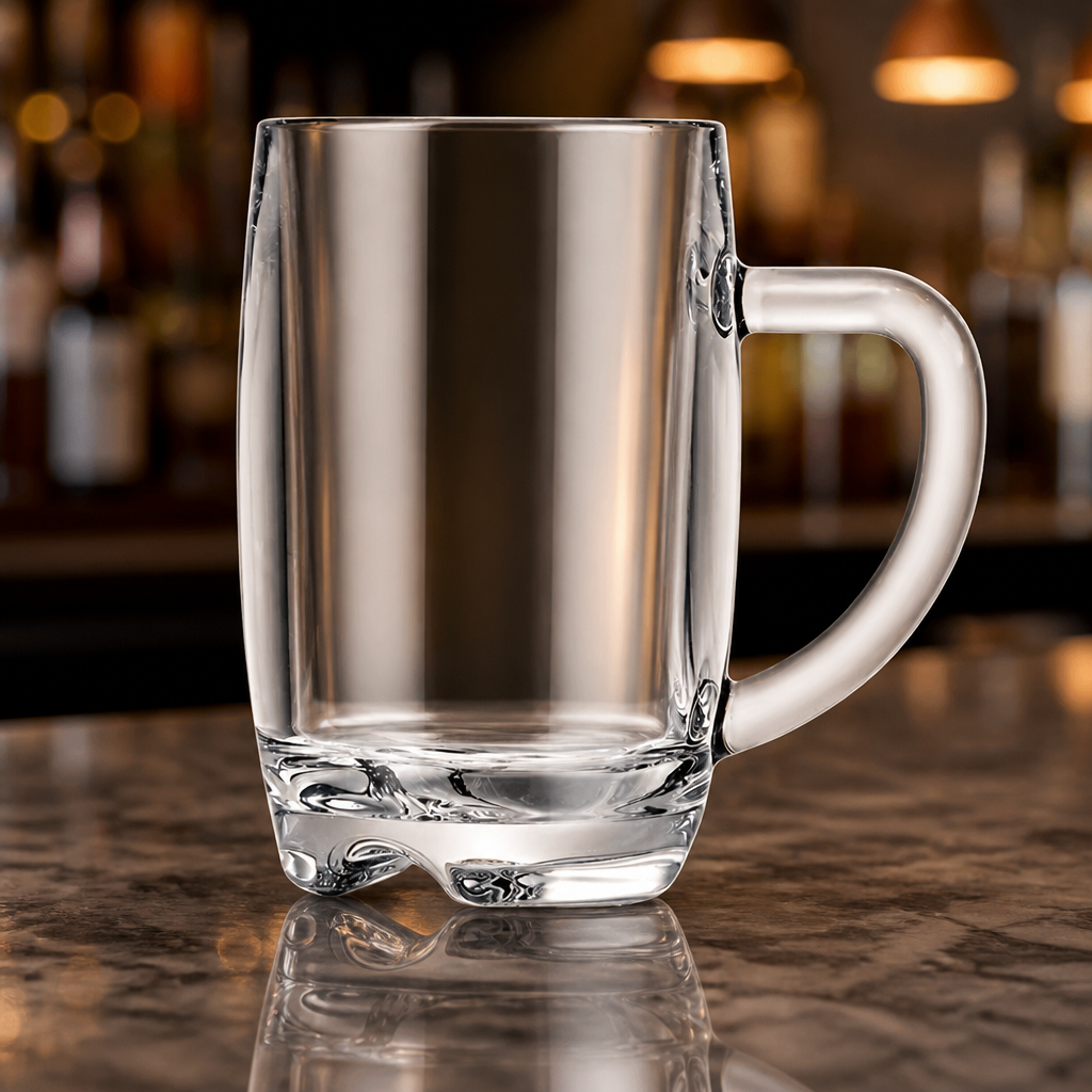 Commercial Polycarbonate Beer Mugs 443ml Tankard 12 Pack