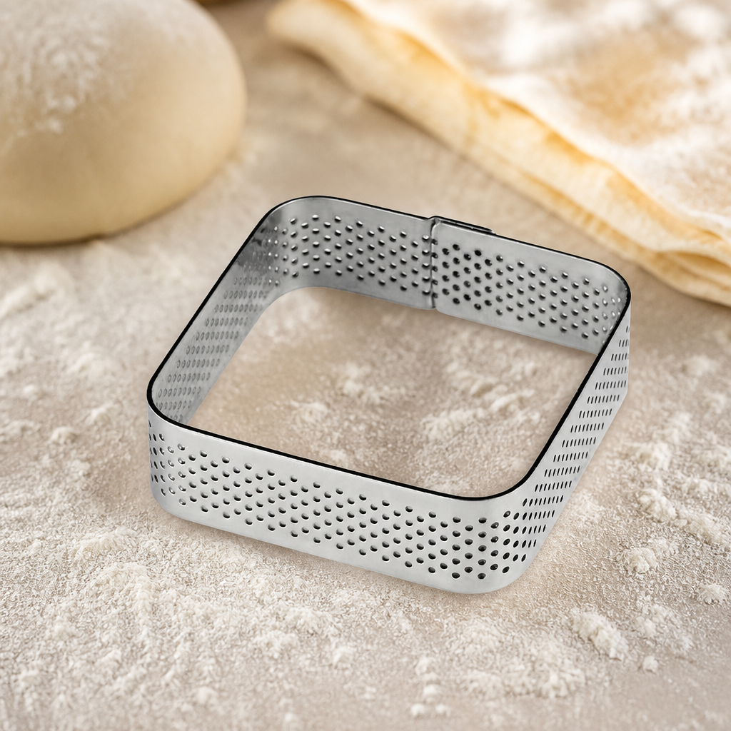 Commercial Stainless Steel Cake Ring Mould 65x65mm