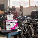 Premium Low Lint Industrial Multi Purpose Wiper - 150 Highly Absorbent Sheets for Efficient Cleaning and Spill Management
