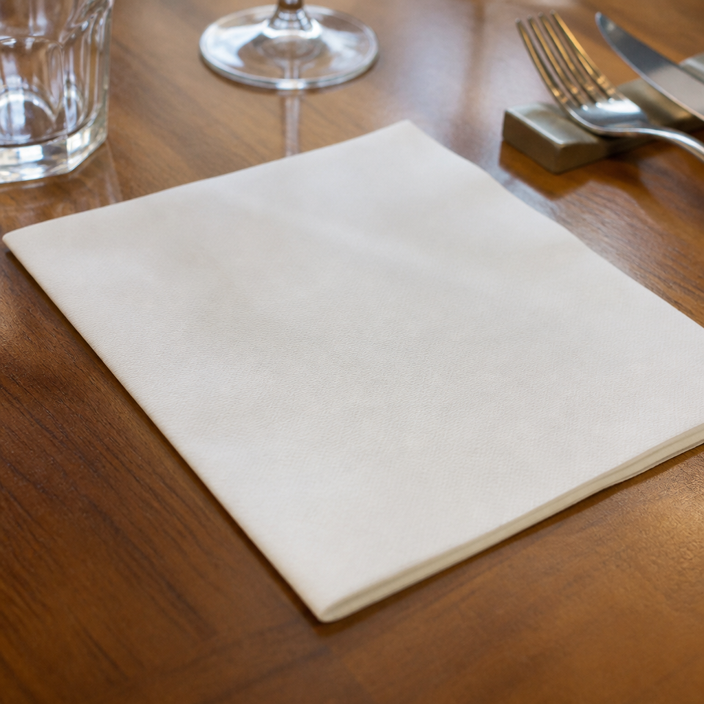 Commercial 3-Ply Tissue Dinner Napkins 400x400mm 1250 Pack