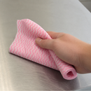 Commercial Antibacterial Cleaning Cloths Red 200 Pack