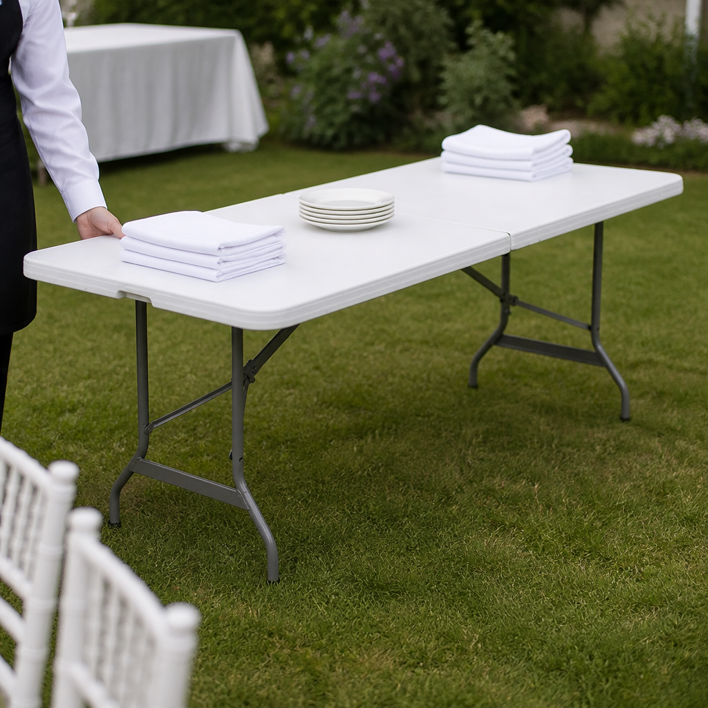 6ft Commercial Centre Folding Table for Function Rooms