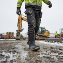 Premium Warm Lined Rigger Boot S3 SRC with Dual Density Sole and Slip Resistance in Sizes 4-14