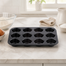 12 Cup Commercial Muffin Tin with Non-Stick Coating