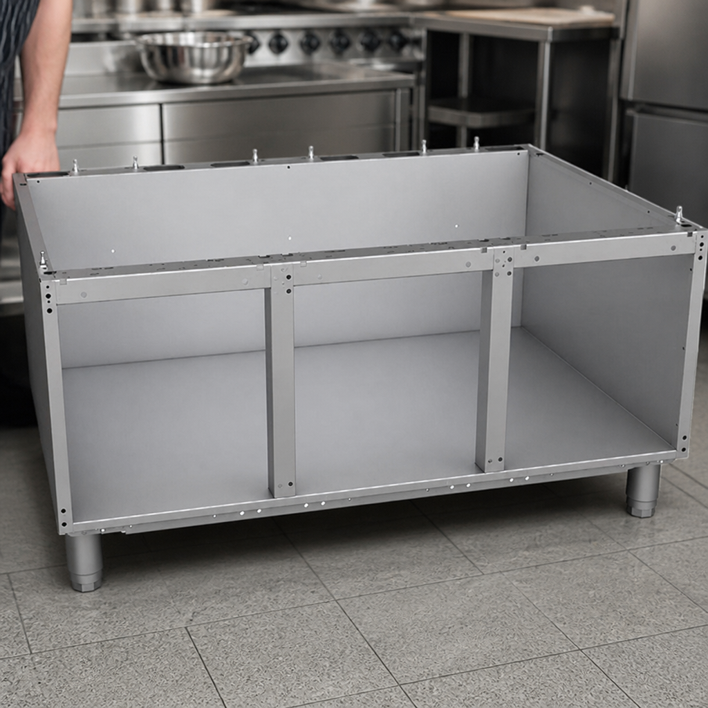 1200mm Commercial Open Stand for Countertop Appliances