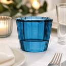 Commercial Ribbed Blue Nightlight Holders 12 Pack