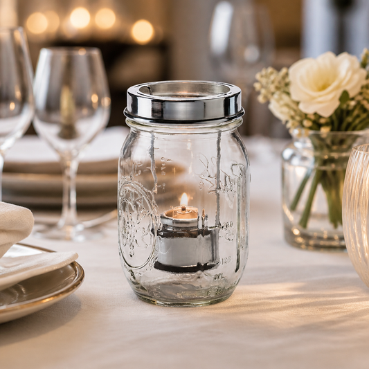 Commercial Table Lamp Set for Restaurants and Events - 12 Pack